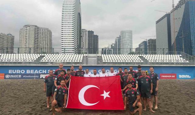 Plaj Futbolu Milli Takımı, Gürcistan'da 15 Temmuz şehitlerini andı