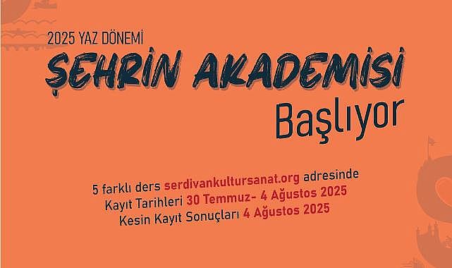 SERDİVAN KÜLTÜR SANAT’TA YETİŞKİN AKADEMİSİ BAŞLIYOR