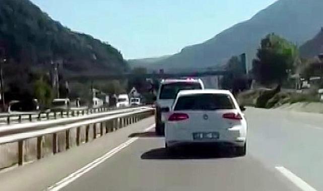 Sirenleri umursamayıp, orman yangına giden ekibe yol vermemişti: O sürücüye ceza kesildi