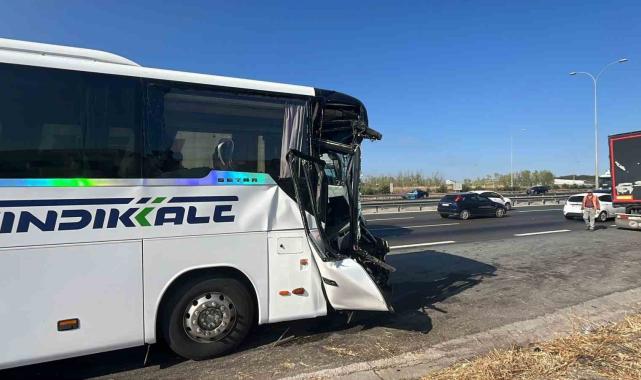 TEM'deki kazada ağır yaralanan hostes hayatını kaybetti