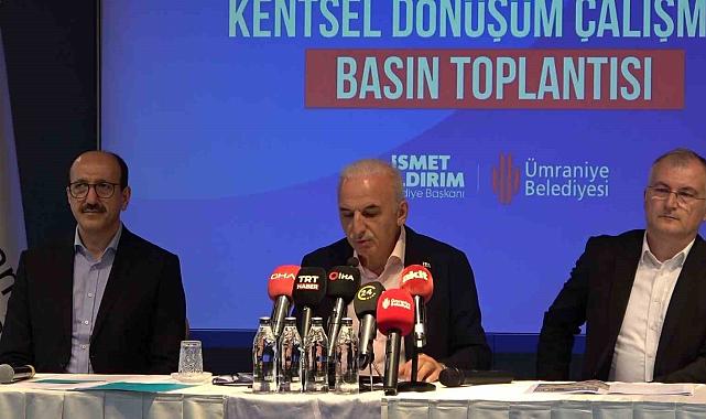 Ümraniye Belediye Başkanı İsmet Yıldırım'dan kentsel dönüşüm mesajı: "Önce insan"