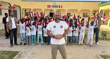 Afrika'da UKABDER'in iyilik gönüllüsü: Afrika Abisi