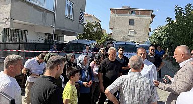 Büyükçekmece'de boşaltılan binalarda inceleme devam ediyor