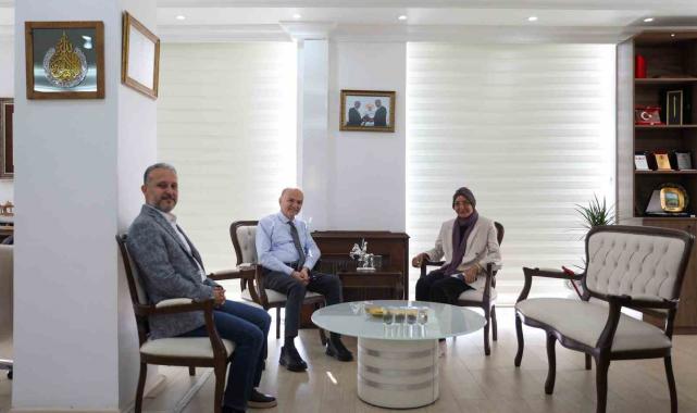 Cumhurbaşkanı Başdanışmanı Oruç'tan, Başkan Özlü'ye ziyaret