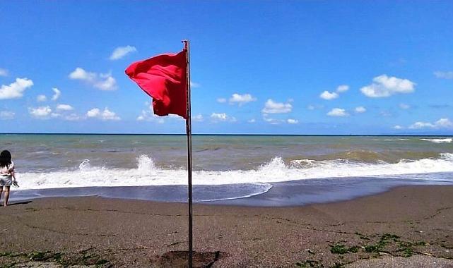 Düzce Akçakoca'da denize girilmemesi yönünde uyarı ve karar alındı