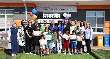 Düzce Üniversitesi Anaokulu Çocuk Kampüsü Kapanış Programı Gerçekleştirildi
