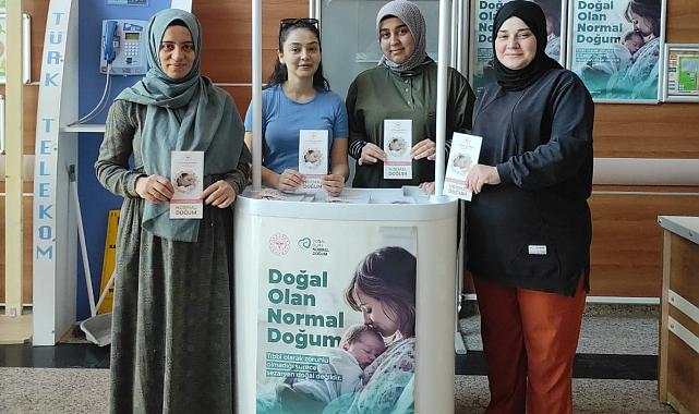 Düzce Yığılca'da "Doğal Olan Normal Doğum" Farkındalık Etkinliği Devam Ediyor