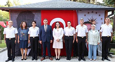 Düzce'de jandarmada terfi heyecanı
