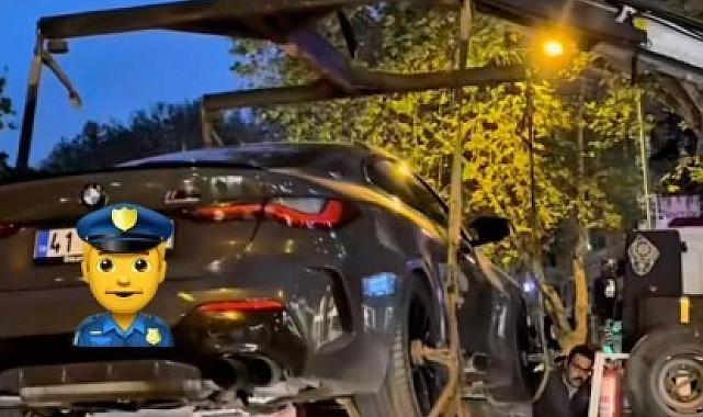 Ehliyetsiz sürücünün drifti pahalıya patladı