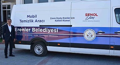 Erenler'de mobil temizlik aracı hizmete başladı