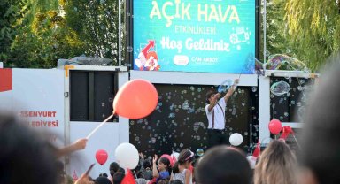 Esenyurt'ta açık hava etkinlikleri vatandaşlardan tam not aldı