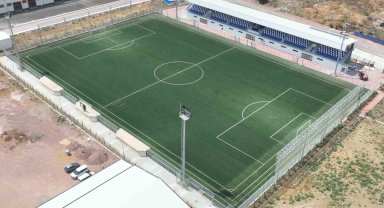 FIFA onaylı yeni spor tesisinde sona yaklaşıldı