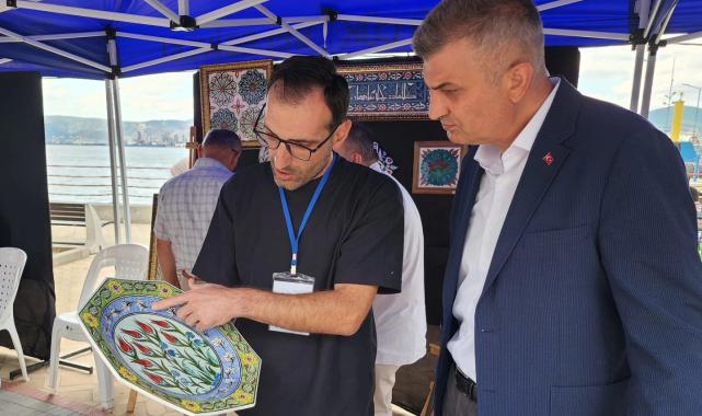 Geleneksel el sanatları Gölcük'te yaşatıldı