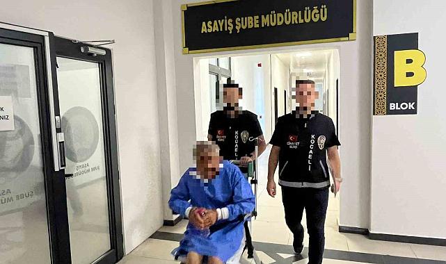 Karısını öldürmüştü, tekerlekli sandalye ile sevk edildiği adliyede tutuklandı