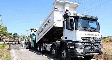 Kazımpaşa Caddesi'ne 7 bin 500 ton sıcak asfalt