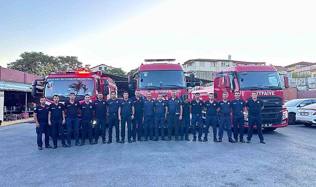 Kocaeli Büyükşehir'den Çanakkale'deki Orman Yangınına İtfaiye Desteği