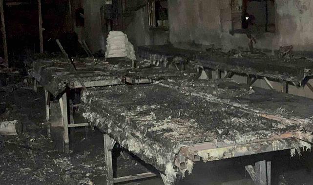 Kocaeli Dilovası'nda Mermerit Atölyesinde Yangın: Hasar Oluştu, Can Kaybı Yok