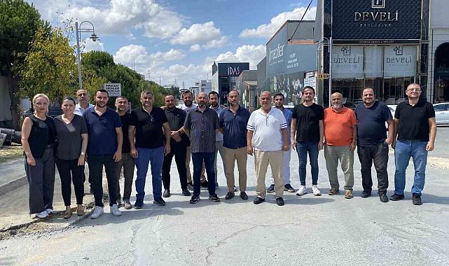 MASKO'nun 2 yıl önce sel vuran yolu bozuldu: İBB 2 ay önce başladı, yarım bıraktı