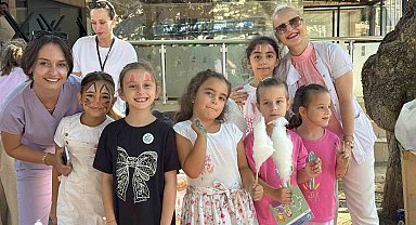 Miniklerin yüzü Gezgin Çocuk Atölyesi ile güldü
