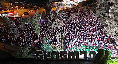 Ormanya gece sineması 5 bin katılımcıyla rekor kırdı