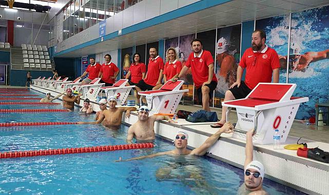 Özel Sporcular Yüzme Milli Takımı Sakarya'da kamp yapıyor