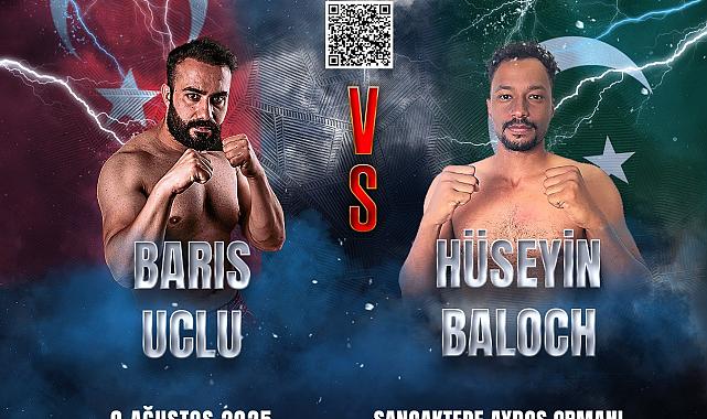 Polis memuru kick boks müsabakasında Pakistanlı rakibini nakavt ederek şampiyon oldu