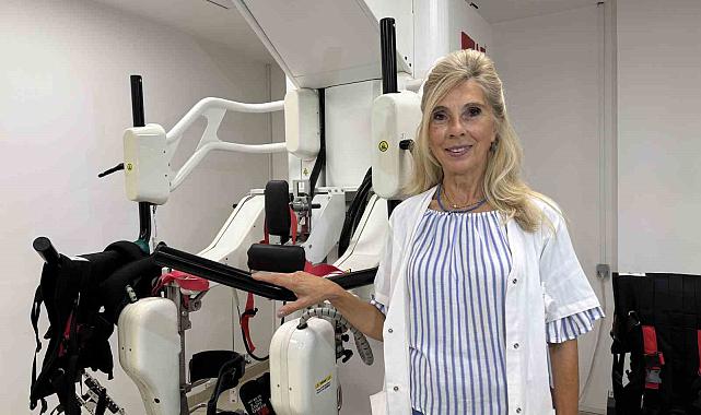 Robotik rehabilitasyon cihazı hastalara umut oluyor