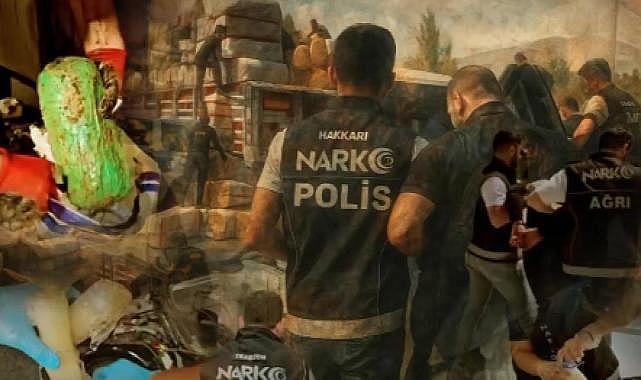 SAKARYA DAHİL 73 İLDE DEV UYUŞTURUCU OPERASYONU: 1.695 ŞÜPHELİ YAKALANDI