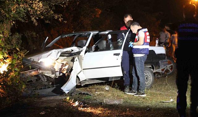 Sakarya'da otomobil ile motosiklet çarpıştı: 1 ölü, 1 yaralı