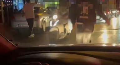 Sarıyer'de önünü kestikleri sürücüyü tehdit eden 2 çocuk gözaltına alındı