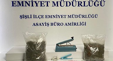 Şişli'de uyuşturucu operasyonu