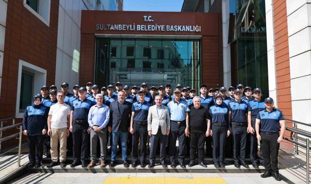 Sultanbeyli Belediyesi'nde yeni zabıtalar göreve başladı