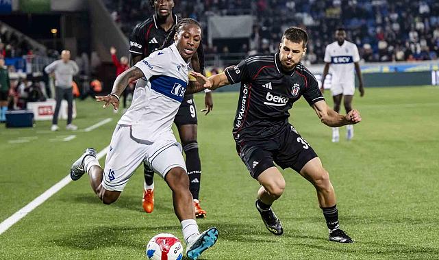 UEFA Konferans Ligi: Lausanne Sport: 1 - Beşiktaş: 1