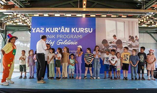 Ümraniye'de Yaz Kur'an Kursu öğrencileri piknikte buluştu