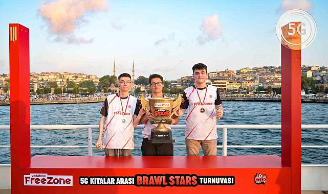 Vodafone FreeZone 5G Kıtalararası Brawl Stars Turnuvası'nda şampiyon Döner Kebap takımı