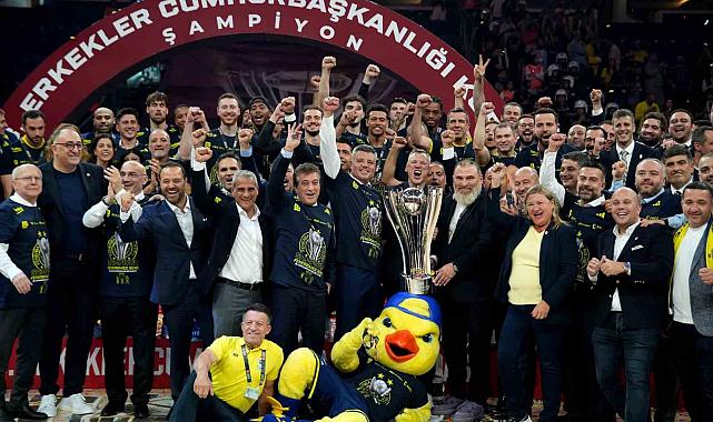 38. Erkekler Cumhurbaşkanlığı Kupası'nda ödüller verildi