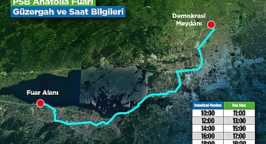 Büyükşehir’den PSB Anatolia Fuarı’na Ücretsiz Ulaşım