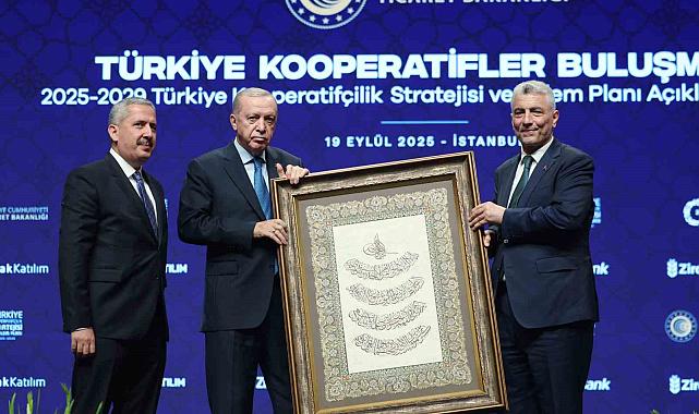 Cumhurbaşkanı Erdoğan: "Kooperatiflerimize toplam 3 milyar liralık kredi imkanı sunacağız"