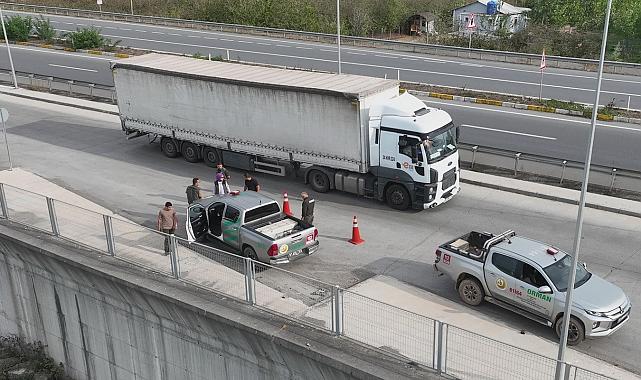 Düzce ve Bolu'da 32 noktada kontrol yapıldı
