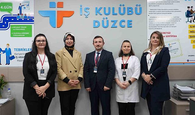 Düzce'de 8 bin kişi kendilerine uygun işlere yönlendirildi