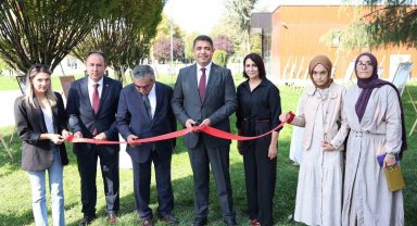 Düzce'de ebru sergisi açıldı
