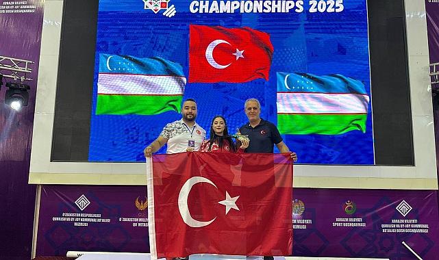 Düzceli milli halterci Şevval İnce, Asya şampiyonu oldu