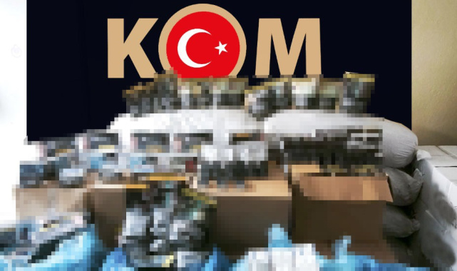 Kocaeli'de kaçak tütün ve elektronik sigara operasyonu