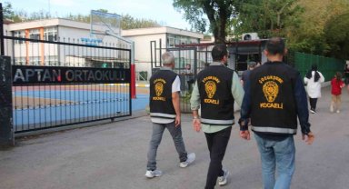 Kocaeli'de okul çevrelerine narkotik ablukası: 492 polis sahaya indi