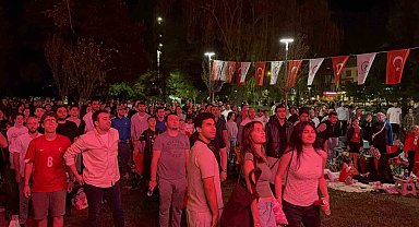 Millet bahçesinde milli heyecan