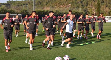 Milliler, Gürcistan maçı hazırlıklarını sürdürdü