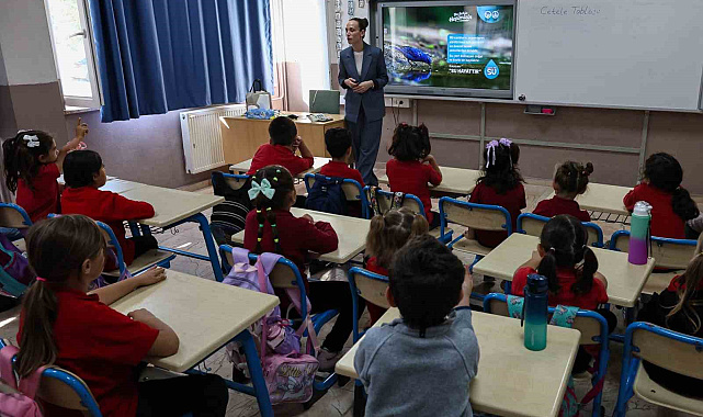 Minikler 'Su Müfettişi' eğitimleri ile tasarruf konusunda örnek oluyor