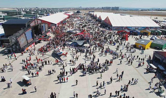 TEKNOFEST etkinlik alanı havadan görüntülendi