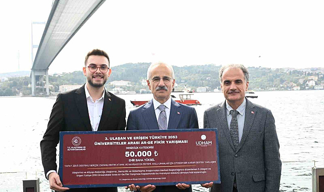 Ulaştırma ve Altyapı Bakanlığından SAÜ öğrencisine özel ödül