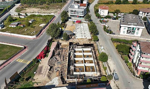 Yüzme Havuzu ve Gençlik Merkezi projesi yükseliyor